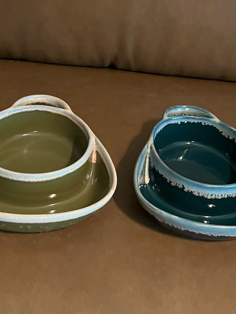 LTD Commodities Glazed Stoneware Soup & Cracker Bowls